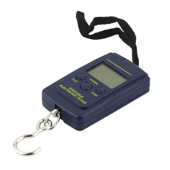 0-10kg 10-50kg Pavasario Masto Elektroninių Patvarus Nešiojamų Backlit LCD Skaitmeninis Ekranas Žvejybos Kišenėje Kabinti Svoris Svarstyklės
