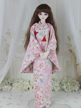 1/6 1/4 1/3 masto BJD drabužių priedai senovės kostiumas Japonų kimono yukata už BJD/SD YOSD MSD SD13 C0368