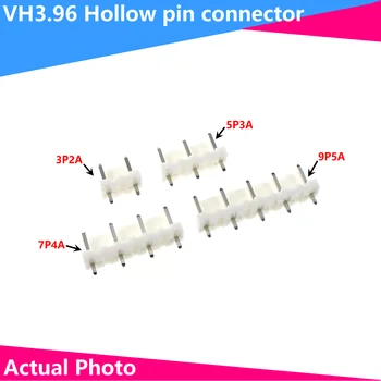 10/20PCS Tiesiai adatų laikiklis tuščiaviduriai VH3.96-2/3A tuščiaviduriai pin jungtis 3P 3A2 5A3 7A4 9A5 jungtis