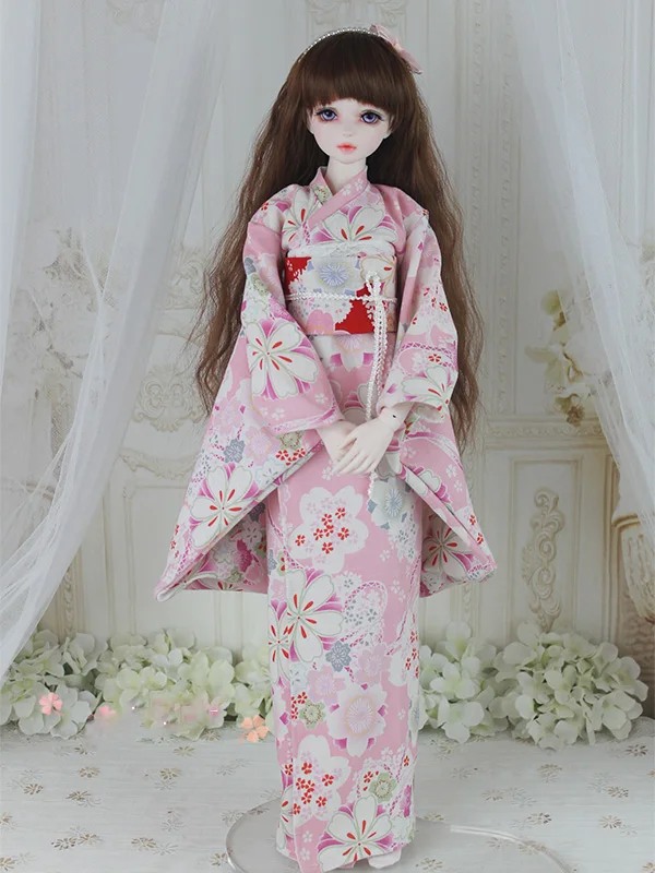 1/6 1/4 1/3 masto BJD drabužių priedai senovės kostiumas Japonų kimono yukata už BJD/SD YOSD MSD SD13 C0368 Nuotrauka 0