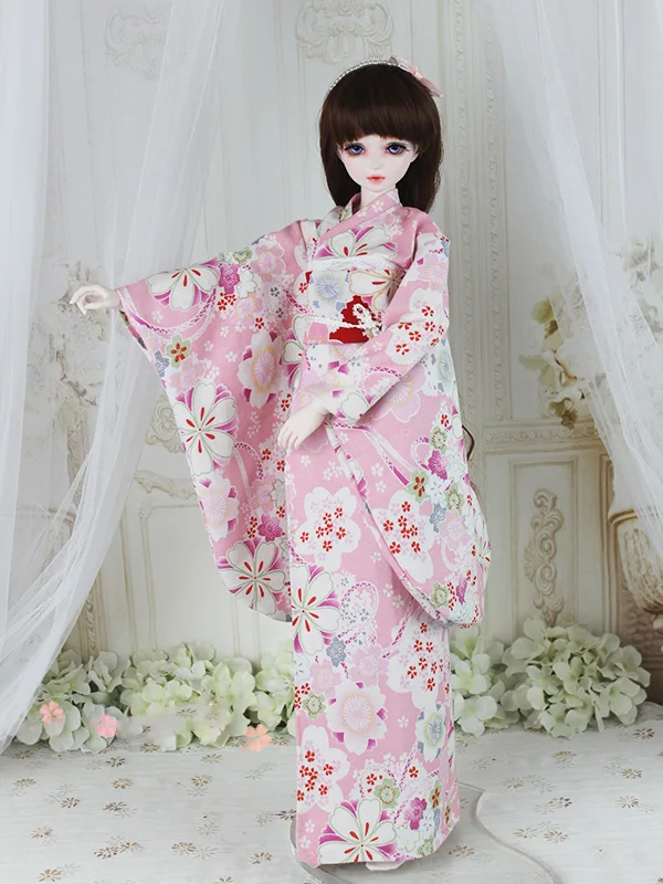 1/6 1/4 1/3 masto BJD drabužių priedai senovės kostiumas Japonų kimono yukata už BJD/SD YOSD MSD SD13 C0368 Nuotrauka 2