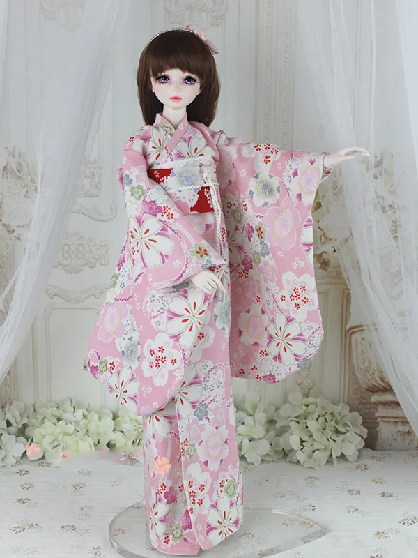 1/6 1/4 1/3 masto BJD drabužių priedai senovės kostiumas Japonų kimono yukata už BJD/SD YOSD MSD SD13 C0368 Nuotrauka 3