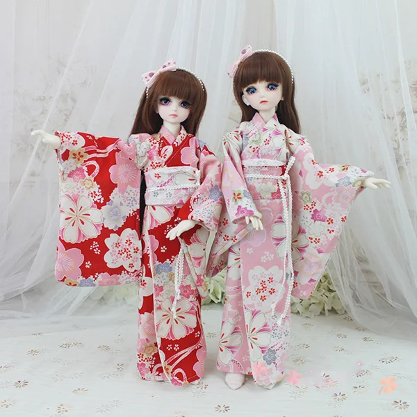 1/6 1/4 1/3 masto BJD drabužių priedai senovės kostiumas Japonų kimono yukata už BJD/SD YOSD MSD SD13 C0368 Nuotrauka 5