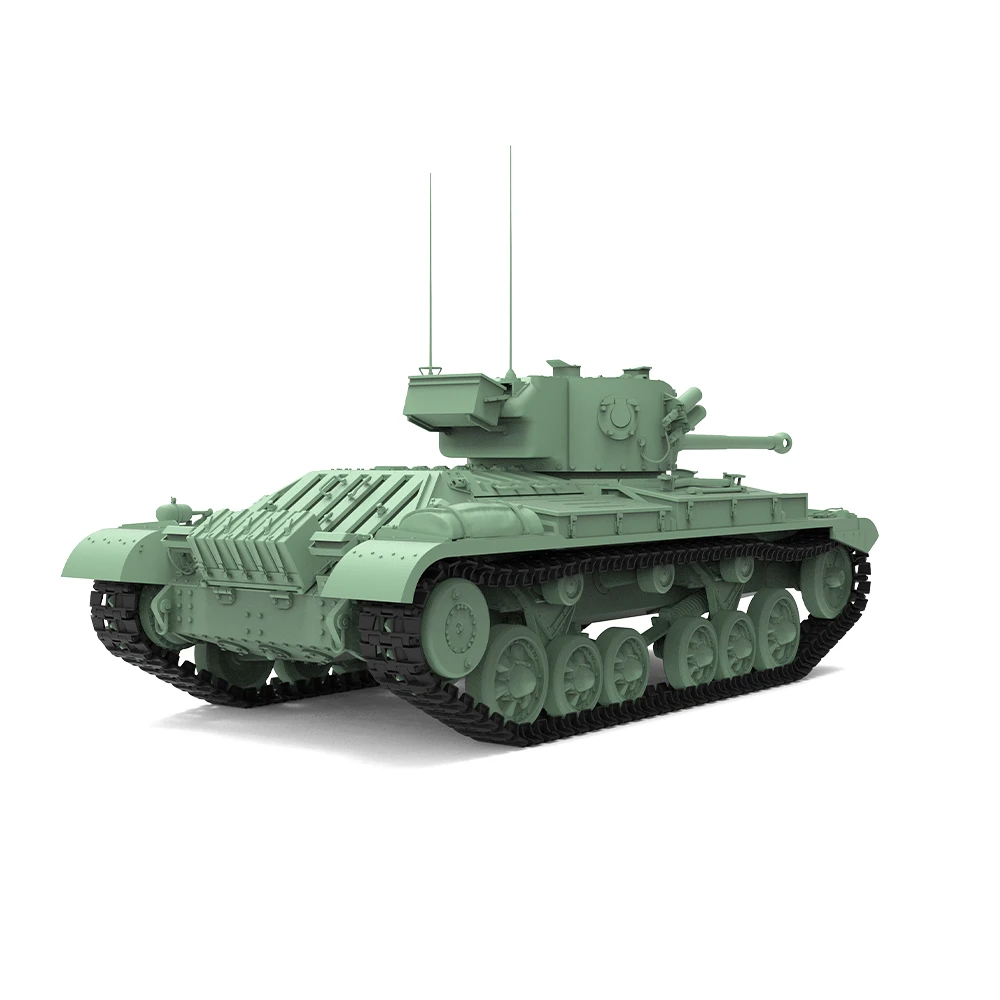 SSMODEL SS76557 V1.7 1/76 Karinio Modelio Rinkinio Britų Valentino.XI Pėstininkų Tankas Mk.III Nuotrauka 2