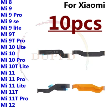 10vnt/Daug Xiaomi Mi 12 11 11T 10 10T 8 9 9T 9SE Pro Lite 5G Pagrindinė Jungtis Valdybos Plokštė Flex Kabelis atsarginės Dalys