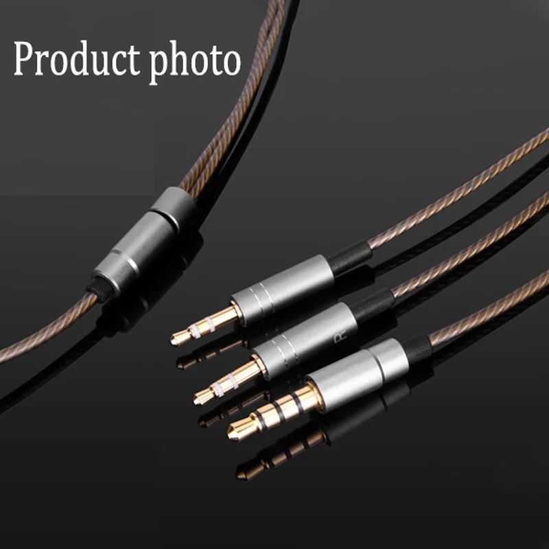 Mi ausinių kabelis, 3.5 mm / 2 * 2.5 mm audio kabelis mikrofono kabelis Pakeisti Paramos linija, skirta 