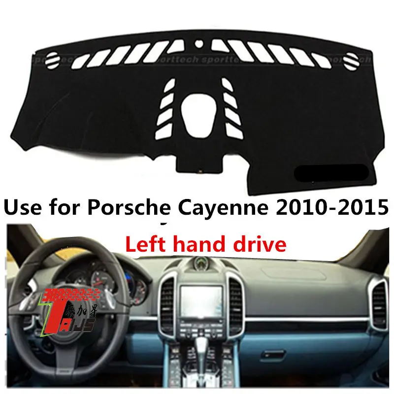TAIJS gamyklos Flanelė dešinėje vairuoti Automobilio prietaisų skydelio gaubtas, skirtas Porsche Cayenne 2010-2015 Kairėje ratai Nuotrauka 0