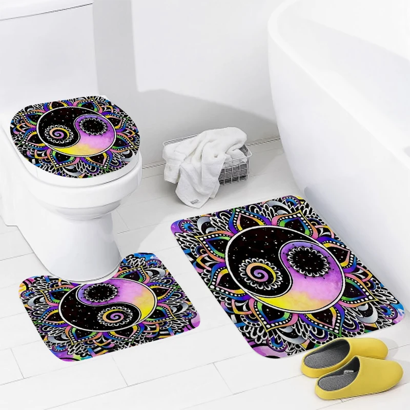 Namų Natūrali Gyvūnų Stiliaus vonios kambario grindų kilimėliai Vonioje Pėdų kilimėlis, modernus vonios aksesuarai kilimas Tualeto kilimėlis Voniai anti-slip kilimas Nuotrauka 1