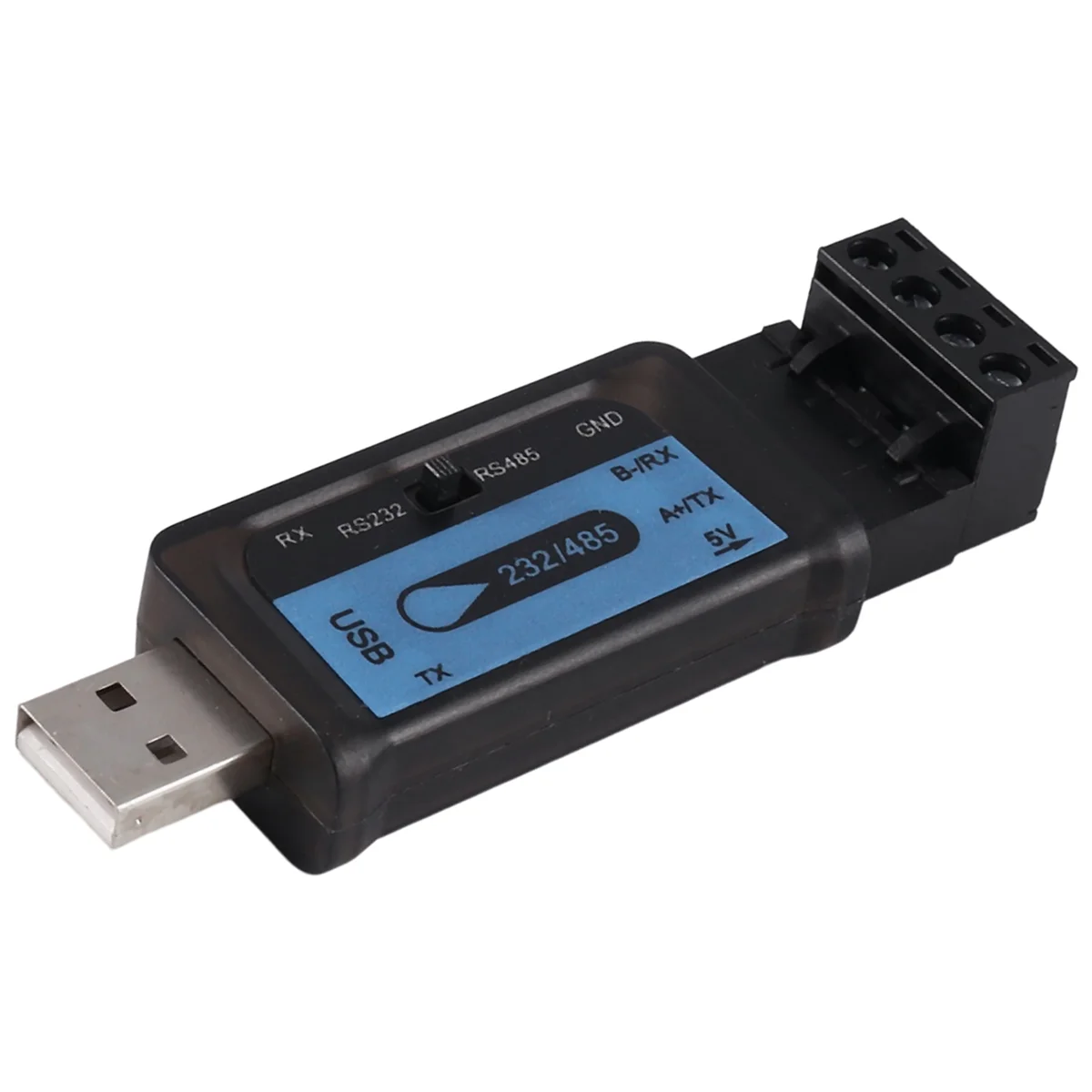 CH340 USB Į RS232 RS485 Serijos Signalo Jungiklis Konverteris Adapteris Nuotrauka 0