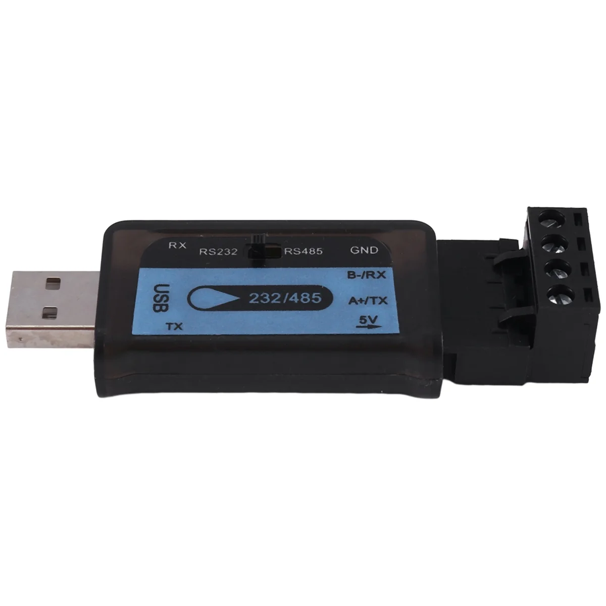 CH340 USB Į RS232 RS485 Serijos Signalo Jungiklis Konverteris Adapteris Nuotrauka 1