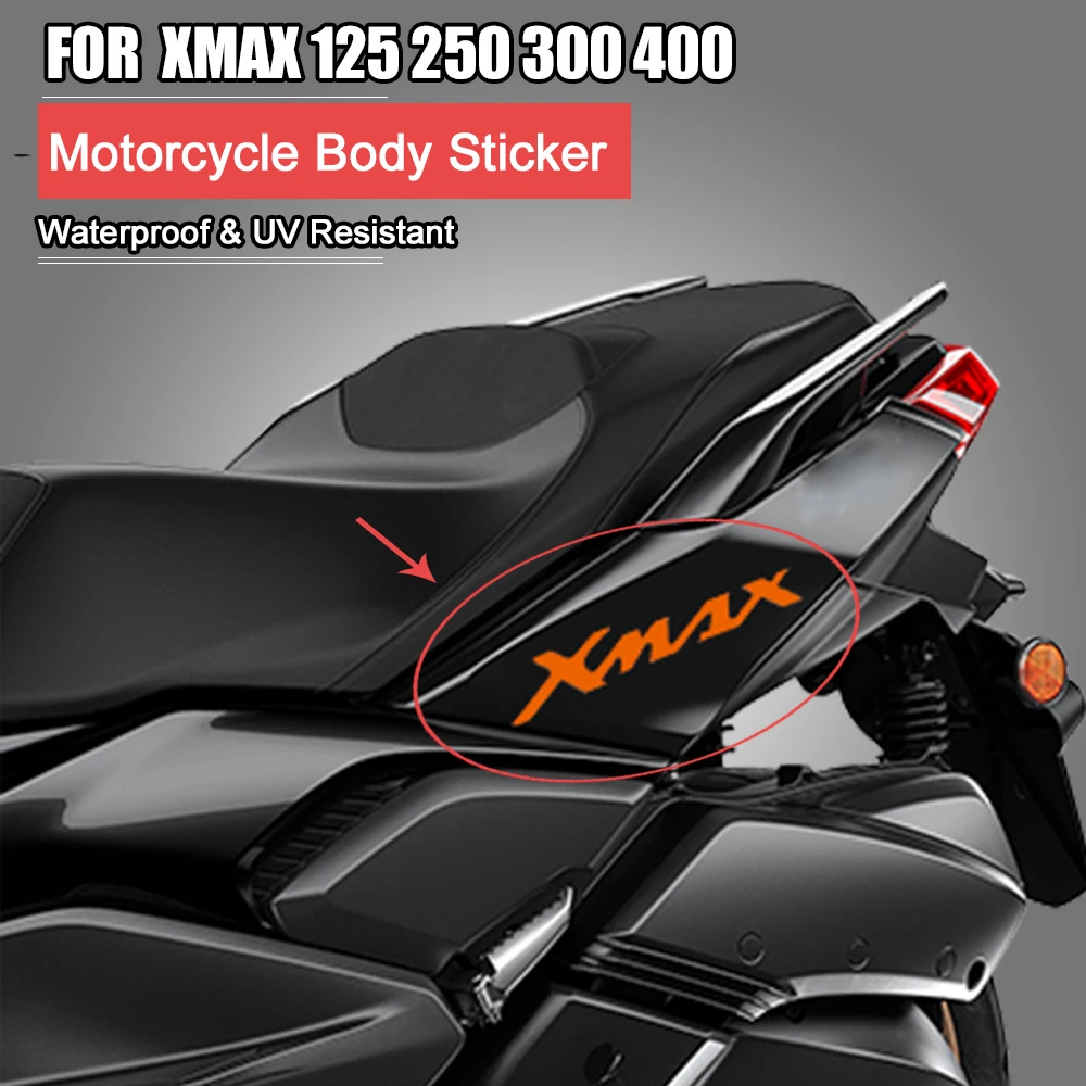 Motociklų Lipdukai Atspindintis Lipdukas X Max 125 Priedai Yamaha XMAX X-MAX 250 300 400 Priedai 2017 2019 m. 2022 m. 2023 Nuotrauka 0
