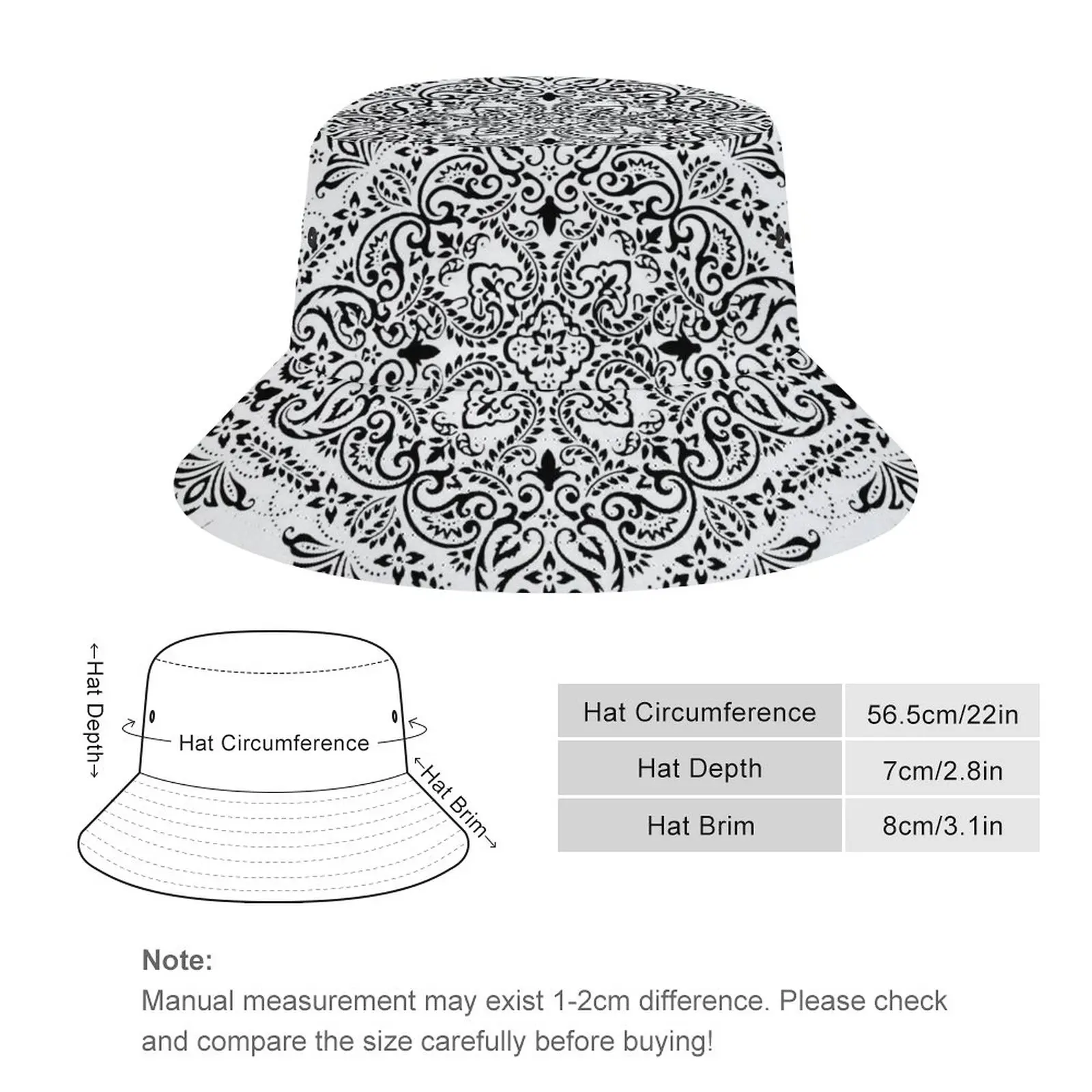 Derliaus Meno Modelio Kepurę Bandana3D Spausdinti Skėtį Nuo Saulės Festivalis Žvejys Skrybėlę Atsitiktinis Mados Suaugusiųjų Skrybėlę Sukurti Išskirtinę Skrybėlę Nuotrauka 1