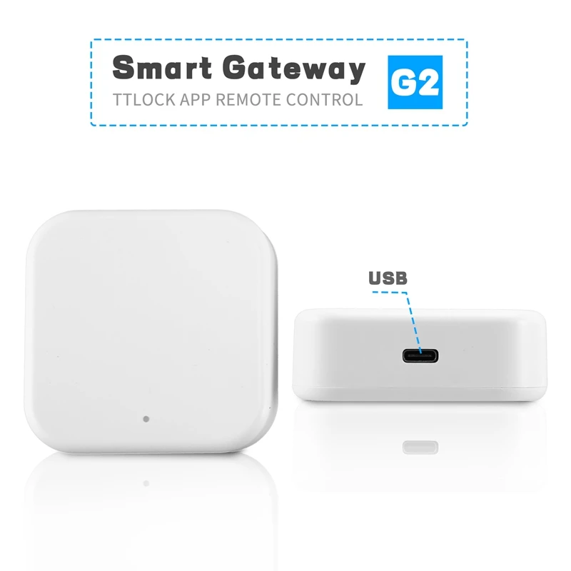 Bluetooth Wifi Vartai Pirštų Atspaudų Slaptažodį Smart Elektroninės Durų Užraktas Namų Tiltas Ttlock App Kontrolės Vartai Hub Nuotrauka 1