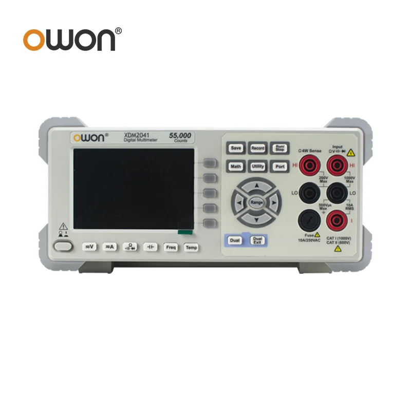 OWON XDM2041 Skaitmeninis Multimetras Collocation 4 colių LCD 55000 Skaičiuoja True RMS Palaiko Dual Eilės Ekranas su Diagramos Režimas SCPI Nuotrauka 0