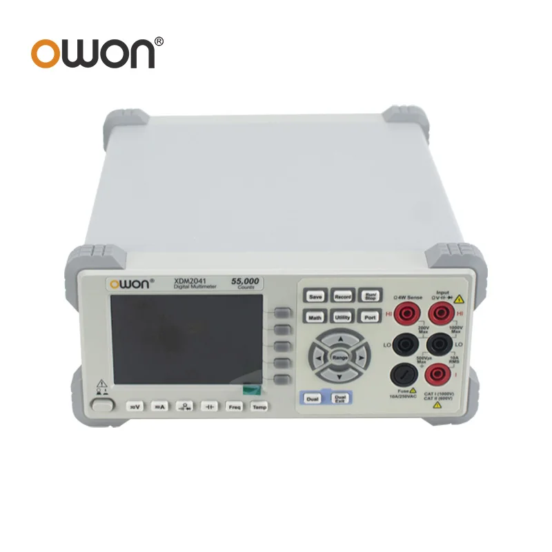 OWON XDM2041 Skaitmeninis Multimetras Collocation 4 colių LCD 55000 Skaičiuoja True RMS Palaiko Dual Eilės Ekranas su Diagramos Režimas SCPI Nuotrauka 2