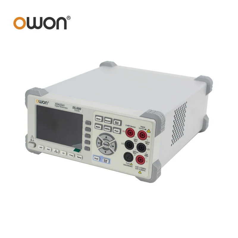 OWON XDM2041 Skaitmeninis Multimetras Collocation 4 colių LCD 55000 Skaičiuoja True RMS Palaiko Dual Eilės Ekranas su Diagramos Režimas SCPI Nuotrauka 3