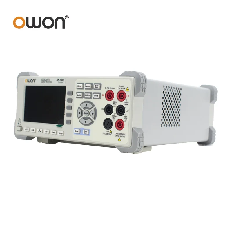OWON XDM2041 Skaitmeninis Multimetras Collocation 4 colių LCD 55000 Skaičiuoja True RMS Palaiko Dual Eilės Ekranas su Diagramos Režimas SCPI Nuotrauka 4