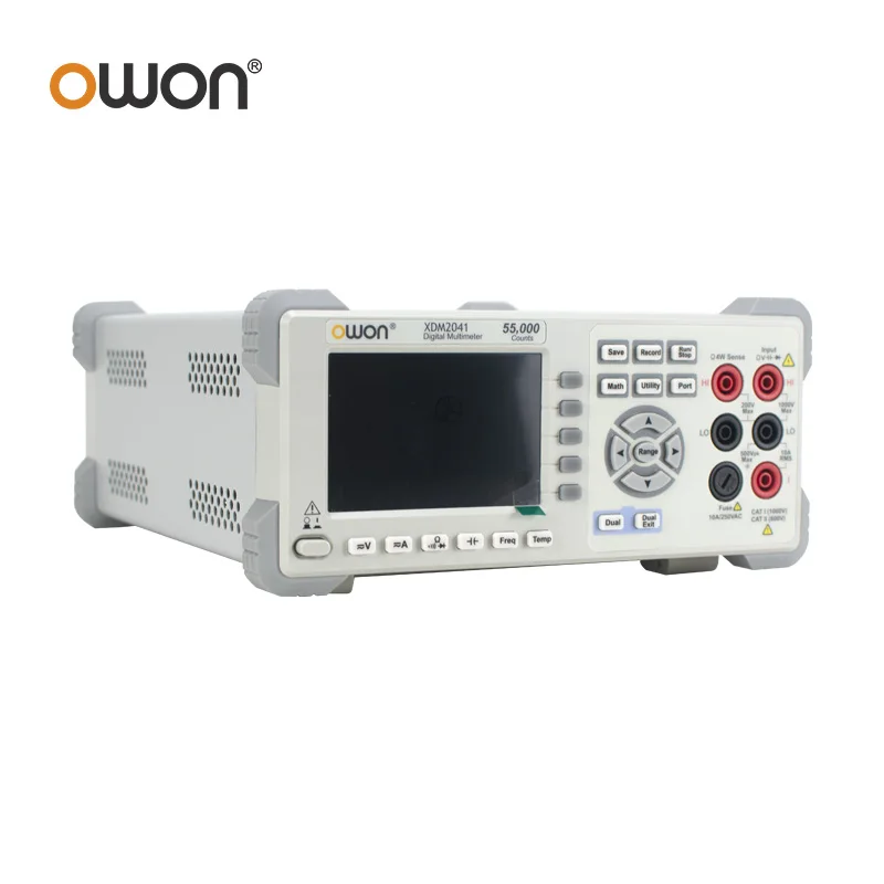 OWON XDM2041 Skaitmeninis Multimetras Collocation 4 colių LCD 55000 Skaičiuoja True RMS Palaiko Dual Eilės Ekranas su Diagramos Režimas SCPI Nuotrauka 5