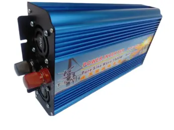 1500w Pure Sine Wave Power Inverter 36v dc į ac 110v 120V 60HZ Skaičiuoklė