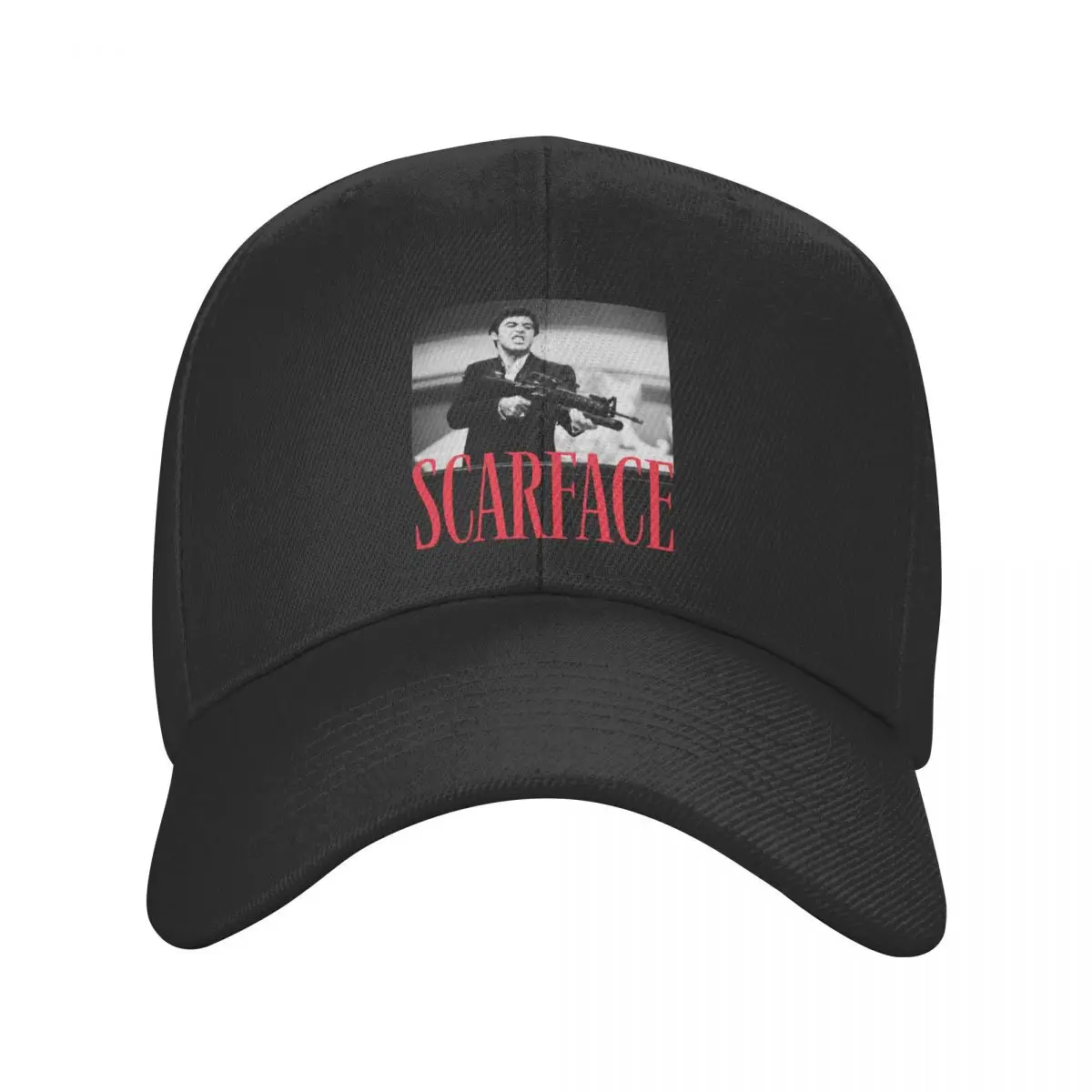 Scarface-Boné de beisebol Tony Montana Didelis Ginklai, chapéu de pai ajustável para homem e mulher, chapéu esportivo Snapback adul Nuotrauka 0