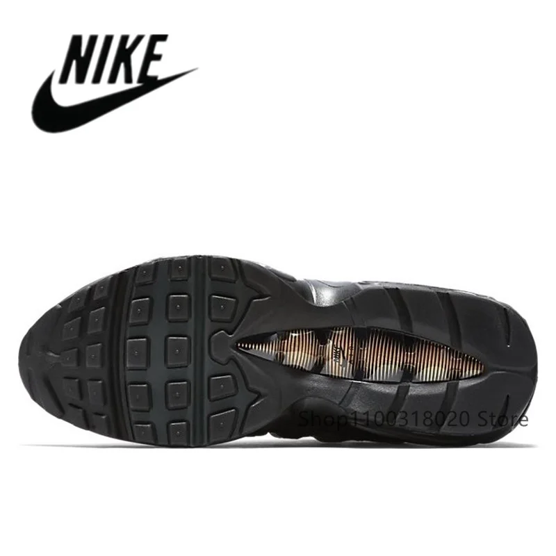2021 Naują Atvykimo Nike Air Max 95 Lauko Sporto Juoda Bėgiojimas Patogus Moterys Vyrai Sneaker Bėgimo Bateliai EUR Dydžio 36-46 Nuotrauka 2