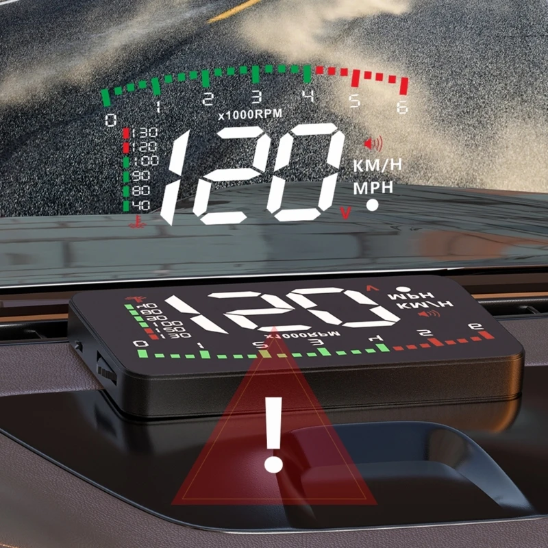 A900 Head Up Display Automobilių OBD2 prekinis, galinis Stiklo Projektorius HUD Ekranas Vandens Temp Dropship Nuotrauka 2