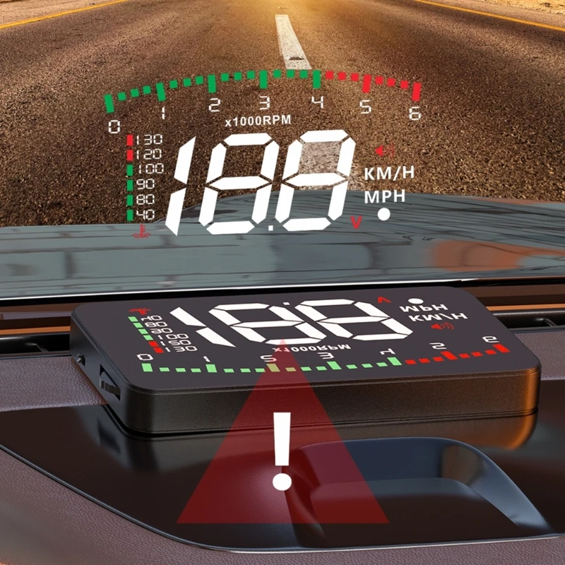A900 Head Up Display Automobilių OBD2 prekinis, galinis Stiklo Projektorius HUD Ekranas Vandens Temp Dropship Nuotrauka 4