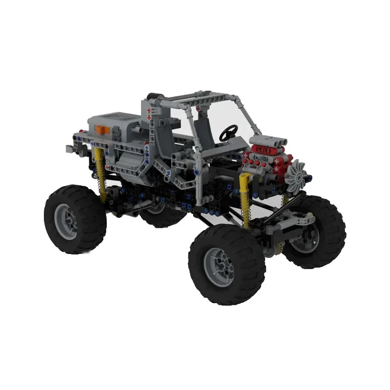 Klasikinis SS-32170 kūrimo bloką 4x4 off-road sunkvežimių elektros nuotolinio valdymo surinkimo aksesuaras modelį suaugusiųjų ir vaikų žaislas dovana Nuotrauka 4