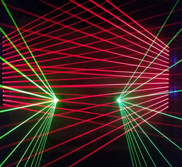 Karšto Pardavimas, Pirkti RGB Juda Šviesos Lazerio Šviesos diodų (LED DMX Dj Bar 6 Akis, Naktinis Klubas Etape Vestuvių Raudonos, Žalios  Nuotrauka 3