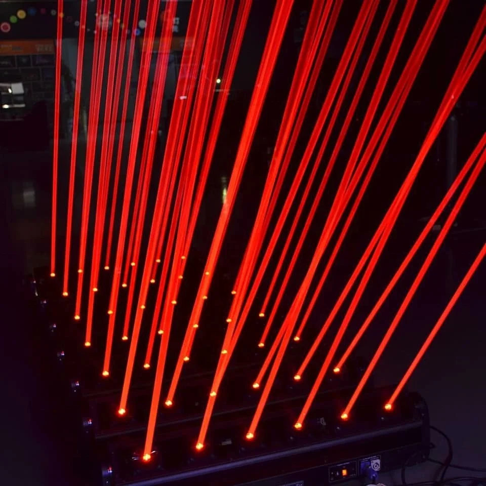 Karšto Pardavimas, Pirkti RGB Juda Šviesos Lazerio Šviesos diodų (LED DMX Dj Bar 6 Akis, Naktinis Klubas Etape Vestuvių Raudonos, Žalios  Nuotrauka 5