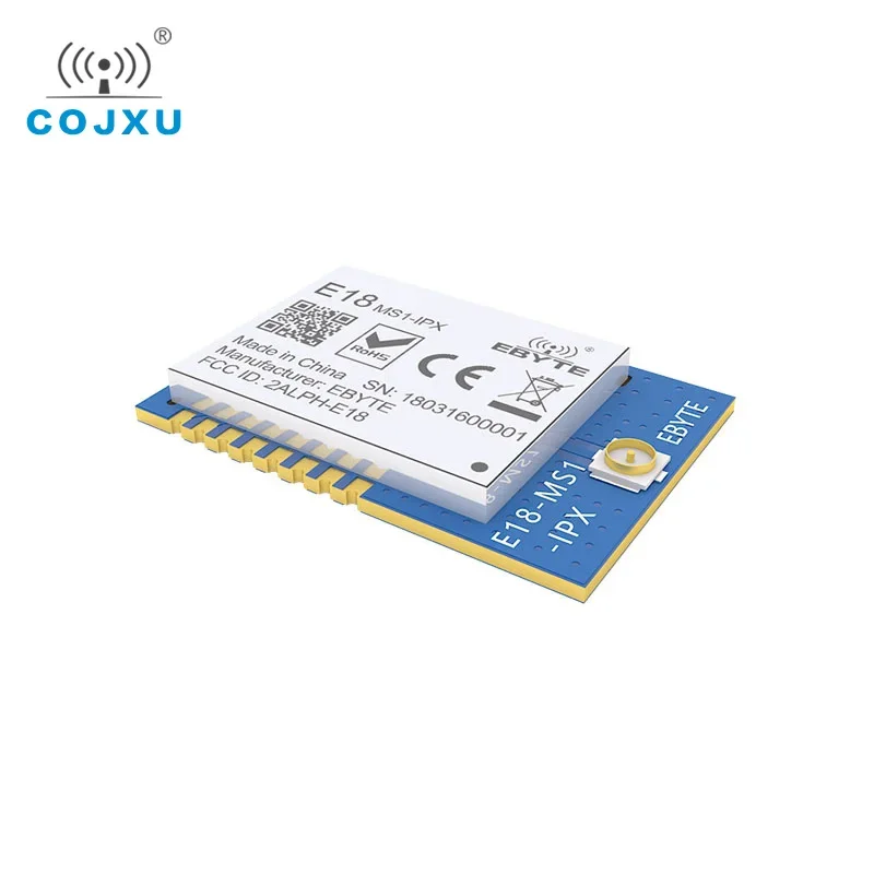 CC2530 2.4 G Zigbee RF Wireless Modulis 4dBm DI SOC IPEX Sąsaja Tinklų Duomenų Belaidis Siųstuvas-Imtuvas E18-MS1-IPX Nuotrauka 3