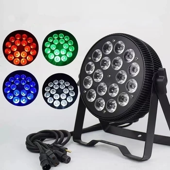 18*10W RGBW Full LED Etape Butas Par Uplight DMX Kontrolė DJ Disco Vestuves Recommened