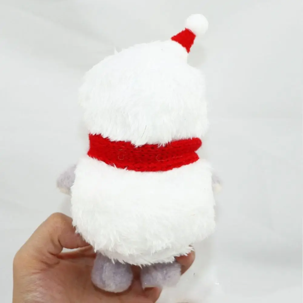 Mados Lėlės Jumpsuit Hoodies 3 Spalvų Sniego, Kalėdų Lėlės Pižama Drabužius su Skrybėlę, Rankų darbo Lėlės Palaidinukė 15~16cm Lėlės Nuotrauka 2