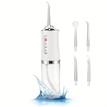 1PC elektriniai dantų siūlu mašina buitinių nešiojami dantų siūlu mašina burnos, dantų ir patalpų valymas