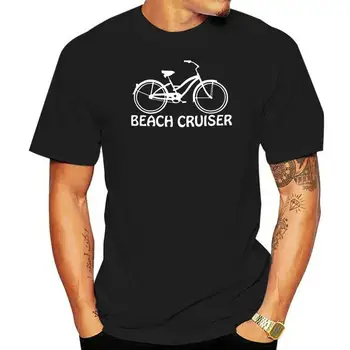 2022 Karšto Pardavimo 100% medvilnės BEACH CRUISER DVIRAČIAI, DVIRAČIŲ CYCLINGS LOWRIDER HIPSTER SCENA MARŠKINĖLIAI TEE marškinėliai