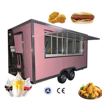 2023 Hotdog Maisto Krepšelį, Sunkvežimių Verslo Kavos Mobiliojo Koncesijos Vežimėliai Maisto Priekaba su Visa Virtuvės Įranga