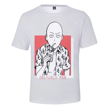 2023 Karšto Pardavimo Anime Vienas Smūgis Žmogaus T-shirt 3D Atspausdintas Vasaros Mados Populiarus trumparankoviai Atsitiktinis T-marškinėliai, Unisex Harajuku Viršūnės