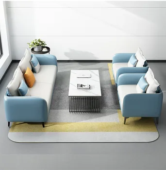2023 NAUJI Aukštos Kokybės Odos Modernus Dizainas Kambarį Namo, Biuro Baldai, Biuro Sofa