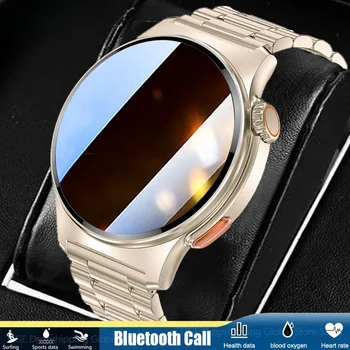 2024 m. Sporto Sveikatingumo Smart Watch Vyrų GPS Judesio Kelio Apyrankę NFC Laikrodis atsparus Vandeniui 