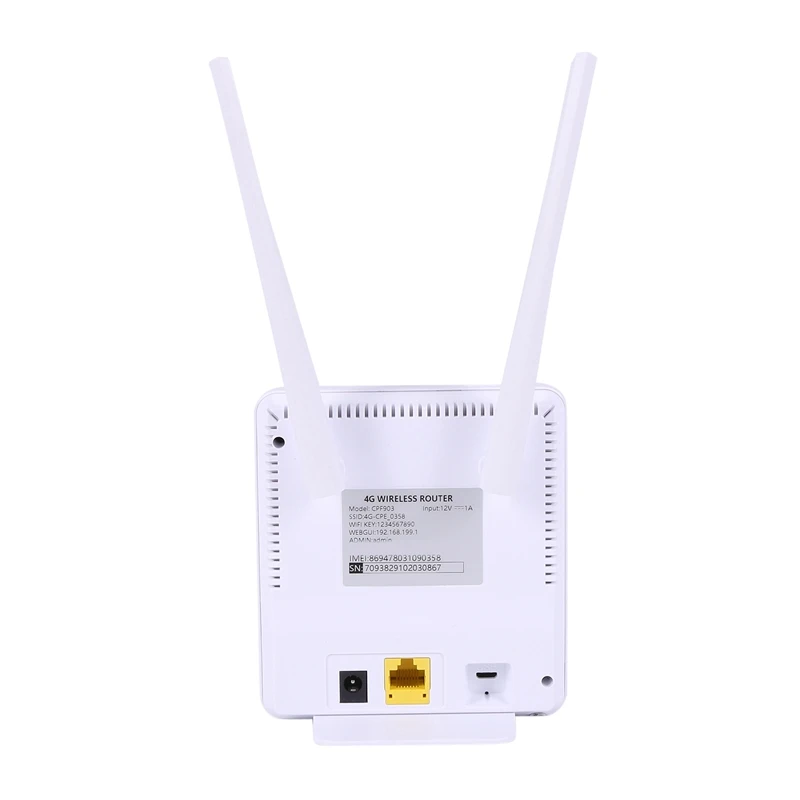 4X 3G 4G LTE, Wifi Maršrutizatorių 150Mbps perkeliamas viešosios interneto prieigos Taškas Atrakinta Belaidžio MEZON Maršrutizatorius Su Sim Kortelės Lizdą, WAN/LAN Prievadas ES Plug Nuotrauka 3