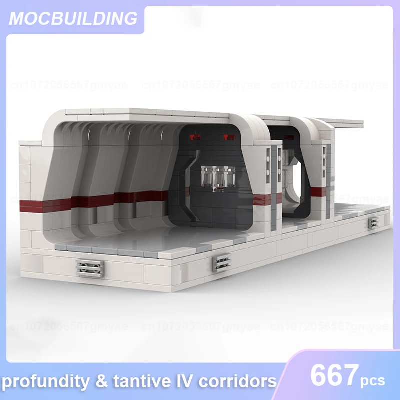 Profundity & Tantive IV Koridorių Modelis SS Statybos Blokus 