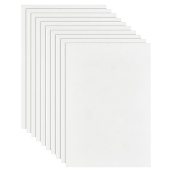 20Pcs 11.6X8.2 Colių Keramikos Pluošto Stačiakampio Popieriaus, Baltos spalvos Mikrobangų Krosnies Knyga 