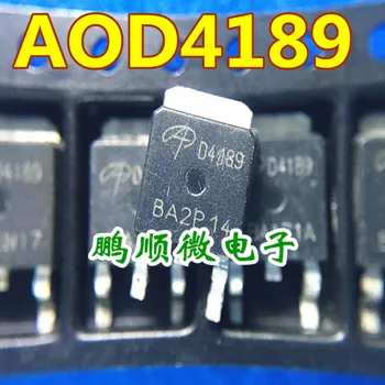20pcs originalus naujas AOD4189 P-kanalo lauko poveikio MOSFET-40A -40V TO252 D4189
