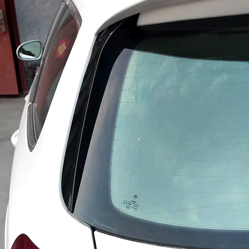 Automobilio Galinio Lango Pusėje Spoileris Canard Splitter Uodega Priekinio stiklo Dangtis Lipdukai VW Kelionės Versija Passat B6 Sedanas Apdaila Nuotrauka 3