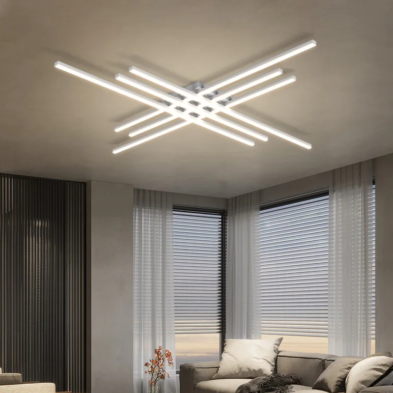 Modernus minimalistinis lubų lempos šviesos prabanga minimalistinis miegamasis, gyvenamasis kambarys, valgomasis kambarys Šiaurės visas namas kartu nustatyti Nuotrauka 1