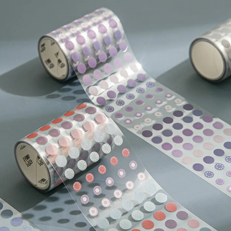 1 Roll PET Washi Tape Druska Serijos Studentų 