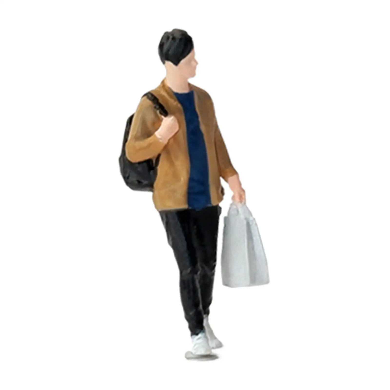 Realus Personažas Statulėlės Kolekciją su Žmonių Figūrėlės Diorama Mikro Peizažai Nuotrauka 1