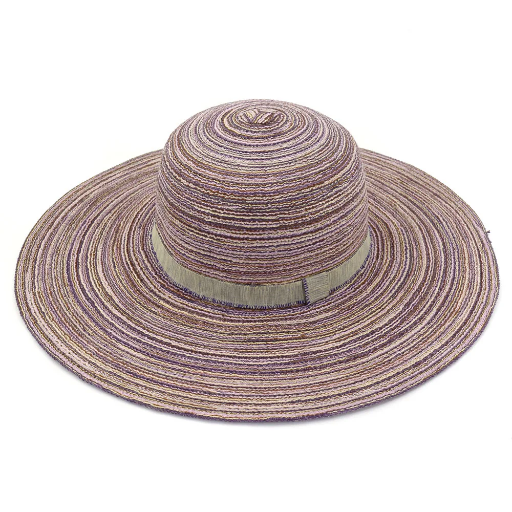 Vasaros 2021 mados šiaudų skrybėlę laisvalaikio atostogų kelionės plačiais kraštais saulės, skrybėlę, sulankstomas kelionės universalus šiaudų skrybėlę HA45 Nuotrauka 4
