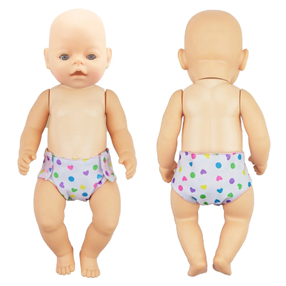 Baby Doll, Vystyklai Mini Apatiniai Keitimas Pants Sauskelnes Baby Doll Lėlių Priedai Merginos Apsimesti Žaisti Žaislai Nuotrauka 3