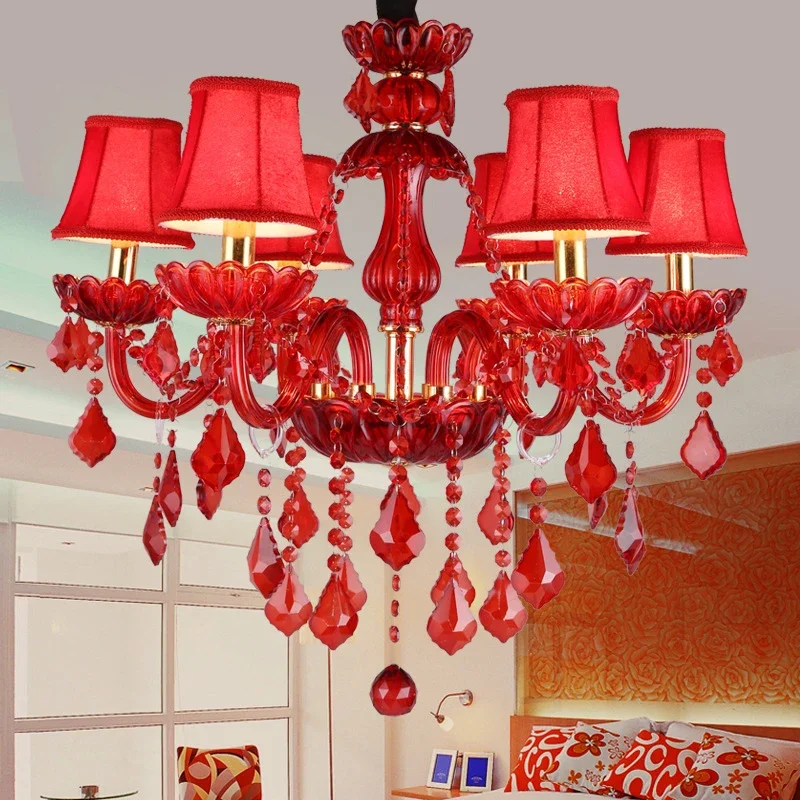 Hongcui Europos Stilius Crystal Nepriklausomo Lempa Raudona Žvakė, Lempa, Prabangus Gyvenamasis Kambarys, Restoranas, Kambarių Vila Liustra Nuotrauka 3